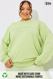 Embroidered Sunshine Sweater