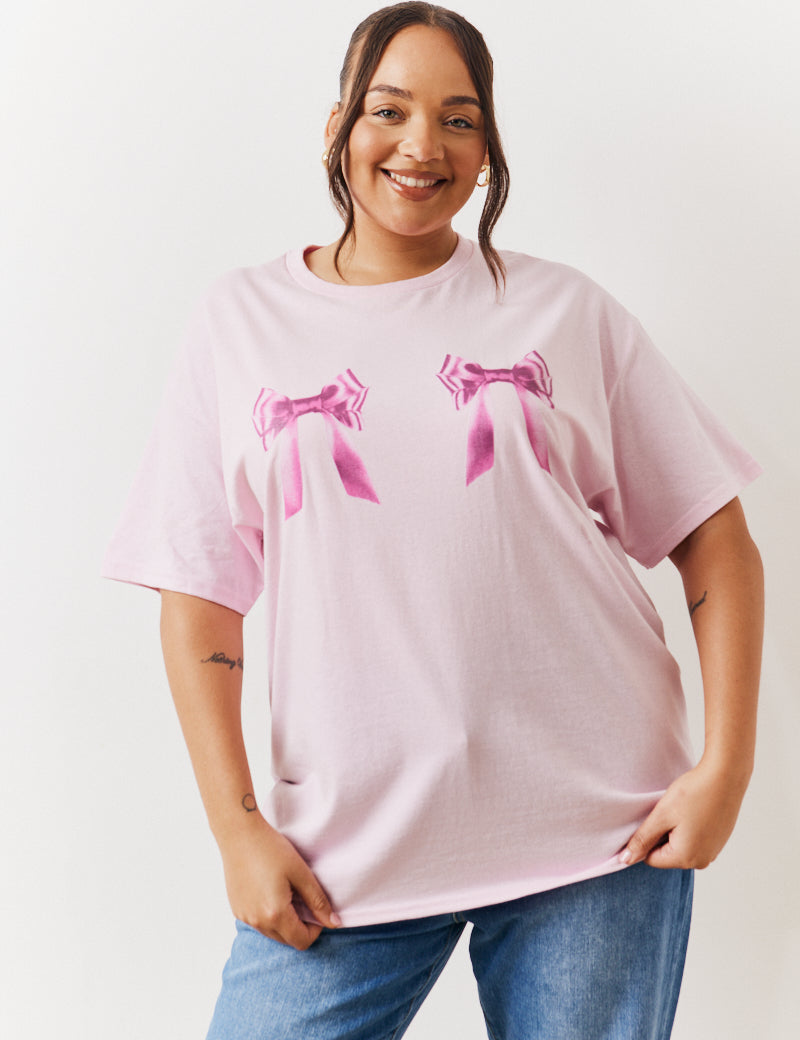 Bow Motif T-Shirt