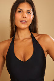 Control Knot Front Detail Swimsuit