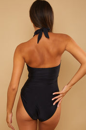 Control Knot Front Detail Swimsuit