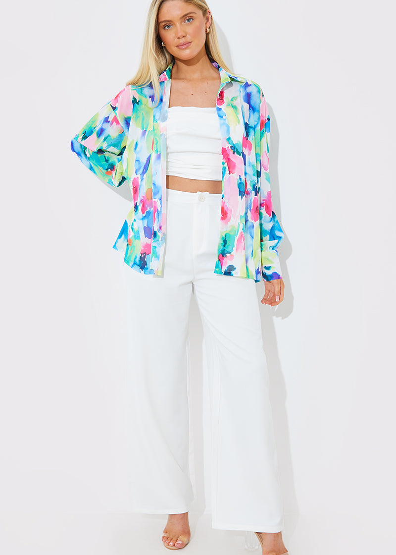 Printed Co-Ord Shirt