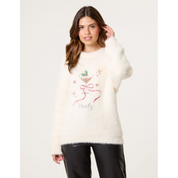 Christmas Cocktail Sequin Jumper