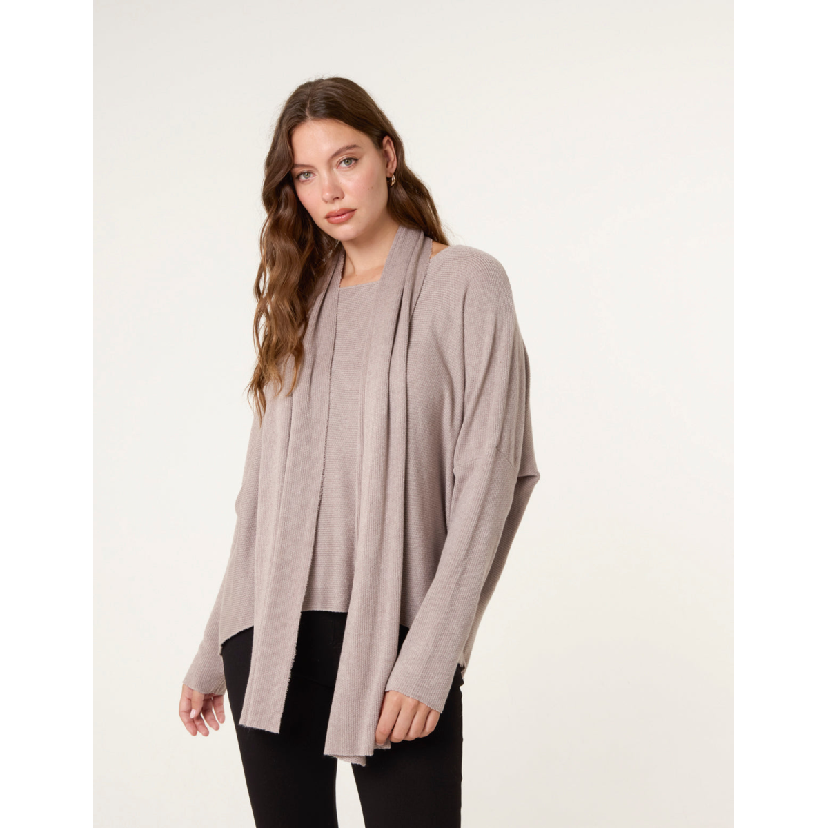 Scarf Cut And Sew 2in1 Jumper