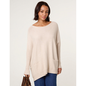 Boxy Jumper With Buttons