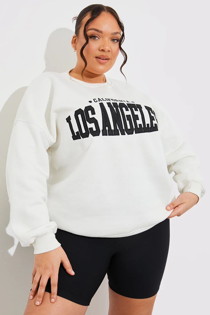 Los Angeles Oversized Sweat Top Los Angeles Oversized Sweater